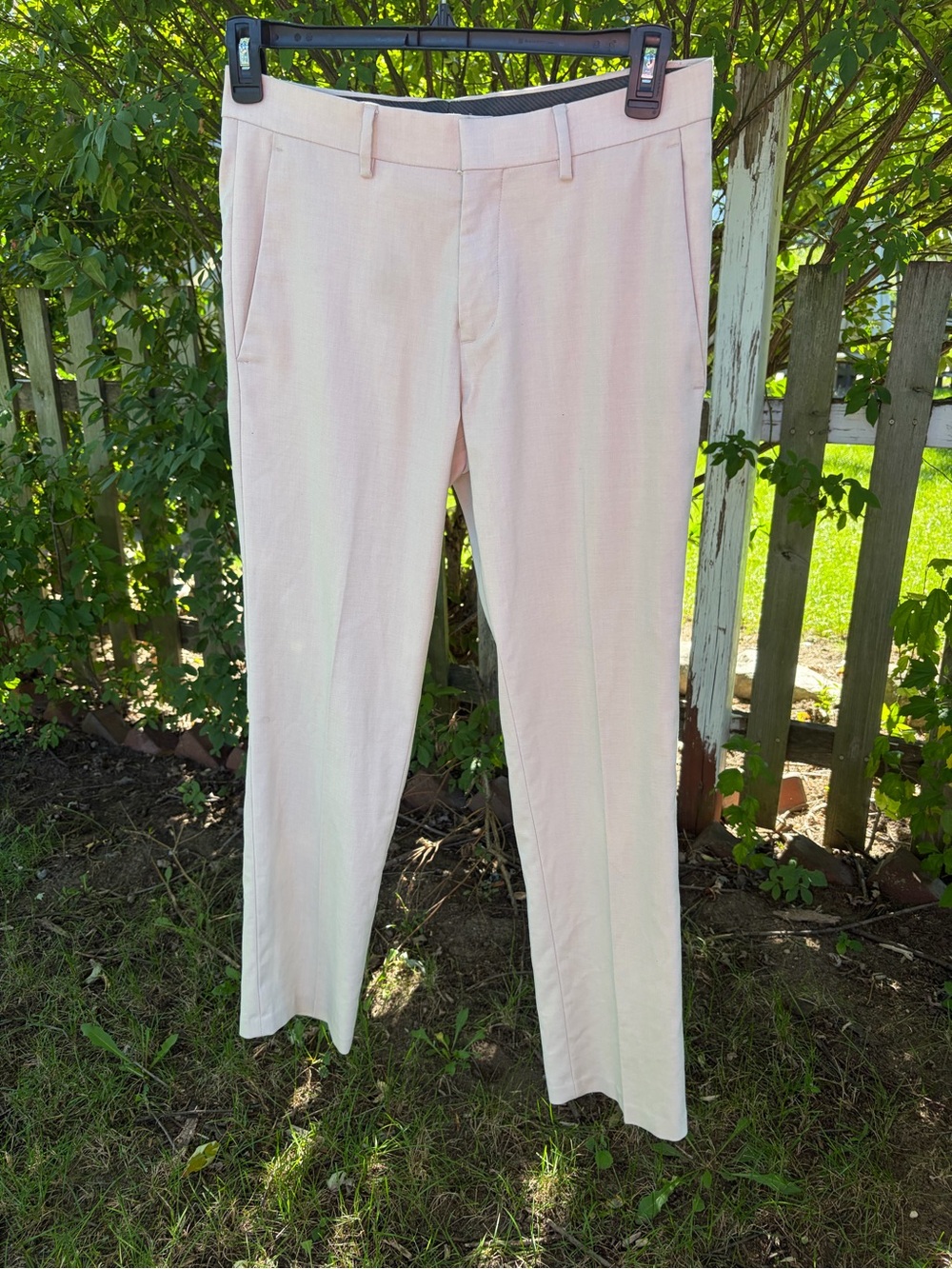 Kenneth Cole Reaction in Cream slim-cut Chinos